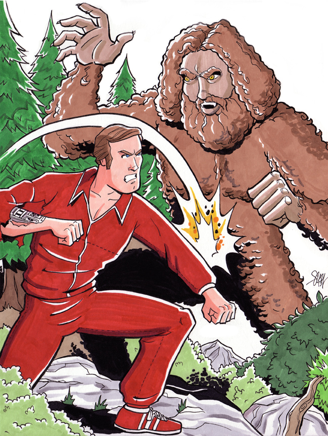 six_million_dollar_man_vs_bigfoot_by_calslayton-d5vvnfj.jpg