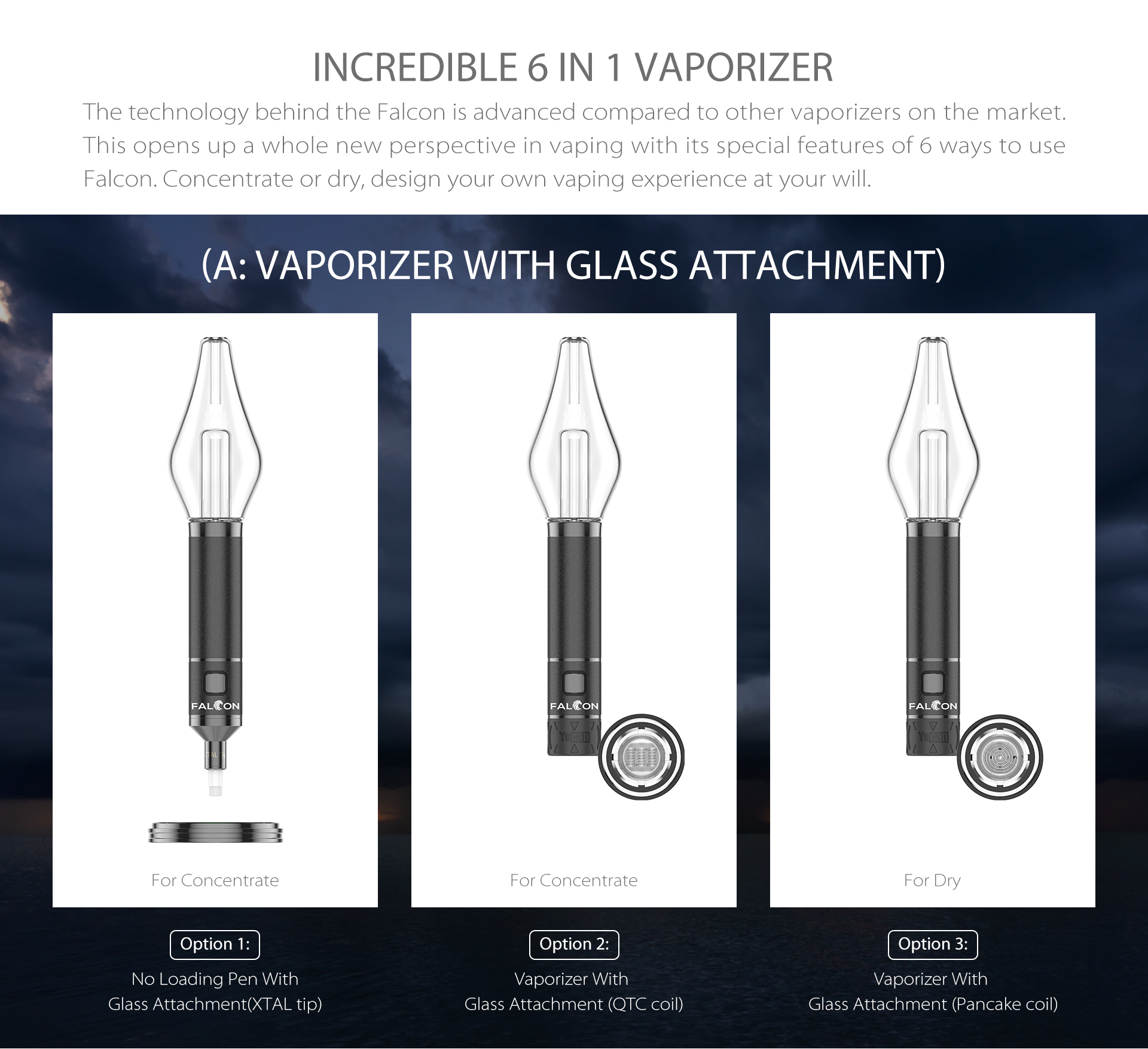 Yocan Falcon Vaporizer Is The Latest Multi Functional Vaporizer Fc Vaporizer Review Forum