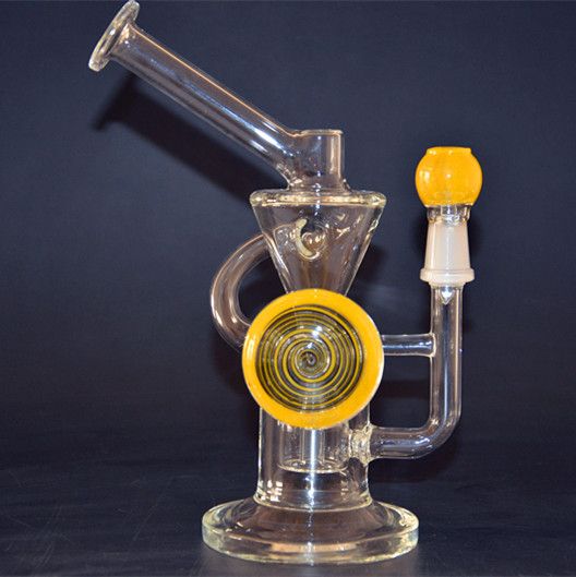 New%20Heady%20Color%20Vortex%20Recycler%20Water%20Pipes%20Glass%20bongs%20with%20USA%20imported%20yellow%20colored%20rods%2014.5mm%20male%20joint.jpg