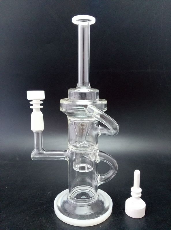 Grav%20Gold%20Large%20Klein%20Recycler%20with%20Inverted%20Shower%20Head%20and%20Jade%20white%20Accents.jpg